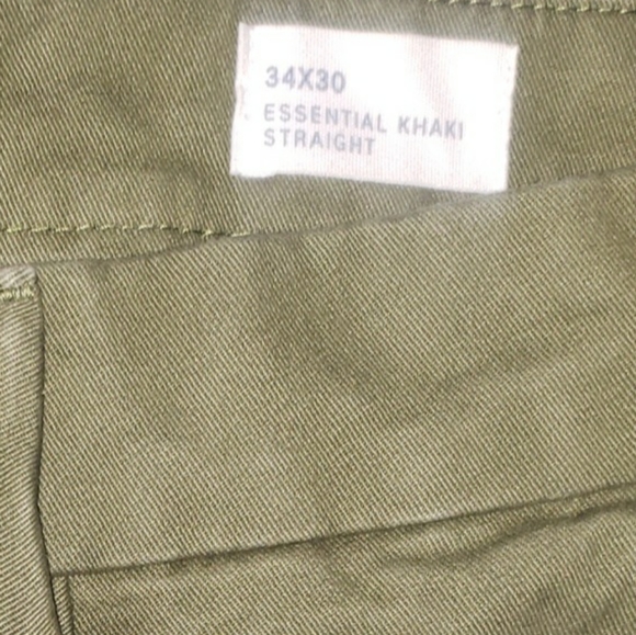 MENS OLIVE GREEN SOFT CASUAL/DRESS PANTS SIZE 34/30 - Picture 5 of 7